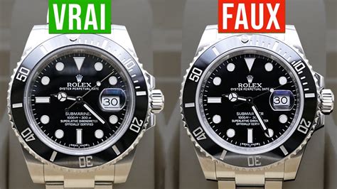 comment savoir si c est une vrai montre rolex|Dossier : Comment reconnaître une fausse Rolex .